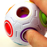YJ Mini Rainbow Ball Magic Cube Puzzle Toy